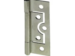 Hettich Lamellentürscharnier 50 mm x 23 mm Stahl vernickelt 2 Stück