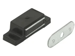 Hettich Magnetschnäpper 4 kg Platte starr Schwarz