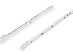 Hettich Rollschubführung 500 mm, pulverbeschichtet Weiß, 20kg