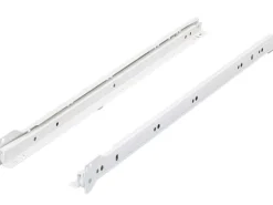 Hettich Rollschubführung 550 mm, pulverbeschichtet Weiß, 20kg