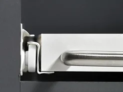 Hettich Rollschubführung 550 mm, pulverbeschichtet Weiß, 20kg