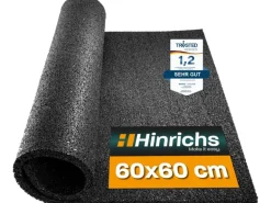 Hinrichs Antivibrationsmatte für Waschmaschinen 60 x 60 cm