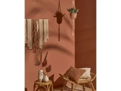 Hänge-Pflanztopf Desert Flower Terrakotta Ø 14 cm Natur