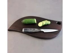 holz4home Küchenbrett Servierbrett Dunkel