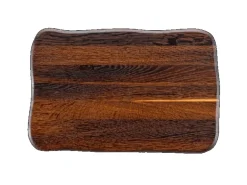 holz4home La Madera Schneidebrett Basic aus Eiche Dunkel