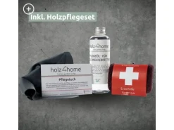 holz4home Servierbrett und Schneidebrett Set Alina aus Massivholz Eiche