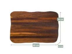 holz4homeLa Madera Steakbrett Master aus Eiche Dunkel