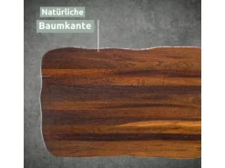 holz4homeLa Madera Steakbrett Master aus Eiche Dunkel