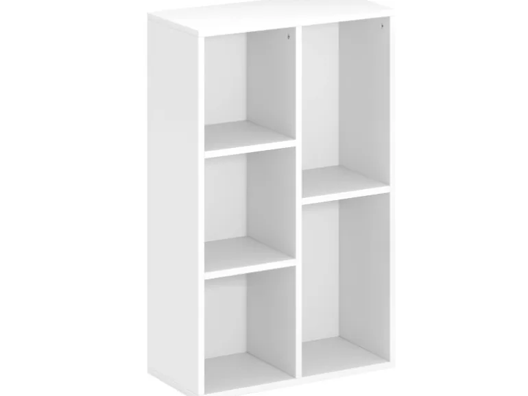 HOMCOM Bücherregal Standregal mit Ebenen Aufbewahrungsregal Küchenregal