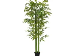 HOMCOM Künstliche Pflanze 180 cm mit Übertopf