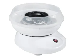 HOMCOM Zuckerwattemaschine Einfach zu Bedienendes Zuckerwattegerät PP Weiß