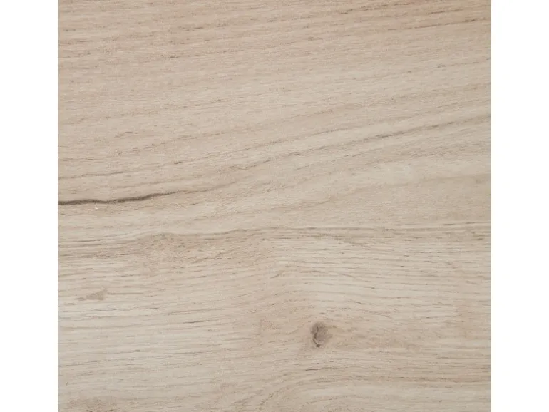 Homestyle4u Küchenzeile ohne Geräte 200 cm Eiche Matt 2356