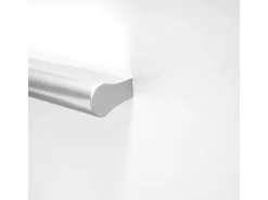 Homestyle4u Küchenzeile ohne Geräte 120x206,5x60 cm in Eiche Braun 2358