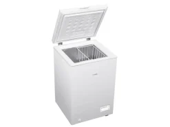 homeX Gefriertruhe 98L Tiefkühltruhe Gefrieren 4 Sterne Ablagekorb FT1020-W