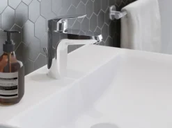 Ideal Standard Armaturenpaket Ceraflex inkl. Handbrause-Set Chrom