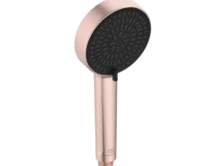 Ideal Standard Duschsystem Einhebel-Armatur mit Regen- und Handbrause Rosé
