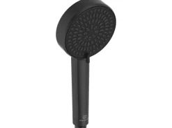 Ideal Standard Duschsystem Einhebel-Armatur mit 2 Brausen Schwarz Matt