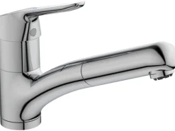 Ideal Standard Küchenarmatur Ceraflex Niederdruck herauszieh.Handbrause Chrom