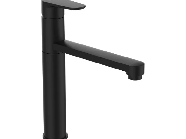 Ideal Standard Küchenarmatur Cerafine O hoher Auslauf Silk Black