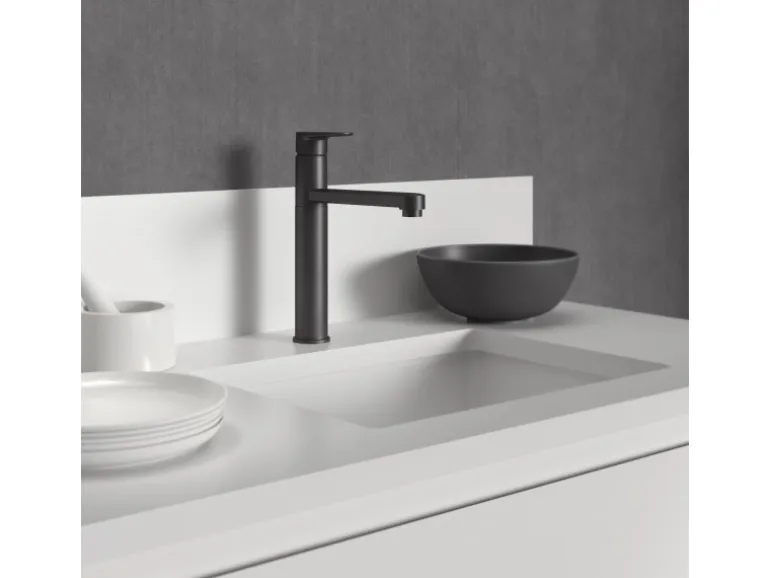 Ideal Standard Küchenarmatur Cerafine O hoher Auslauf Silk Black