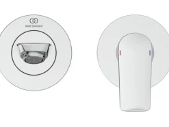 Ideal Standard Wand-Waschtischarmatur Connect Air Ausladung 18,5 cm Chrom