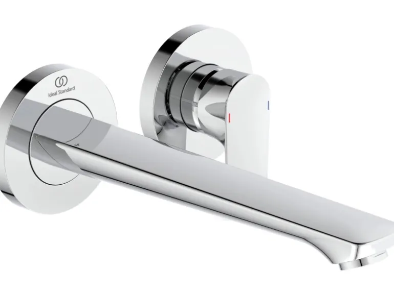 Ideal Standard Wand-Waschtischarmatur Connect Air Ausladung 22,5 cm Chrom