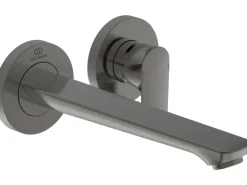 Ideal Standard Wand-Waschtischarmatur Connect Air Ausladung 22,5cm Magnetic Grey