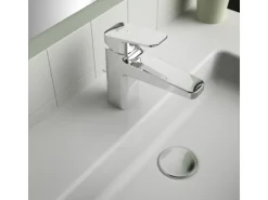 Ideal Standard Waschtischarmatur Ceraplan Chrom BlueStart H90