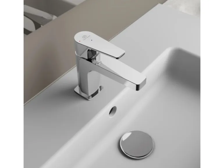 Ideal Standard Waschtischarmatur Cerafine D H80 BlueStart o.Ablaufgarnitur Chrom