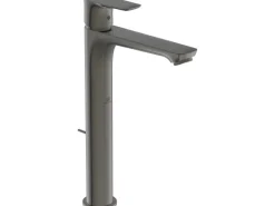 Ideal Standard Waschtischarmatur Connect Air verlängerter Sockel Magnetic Grey