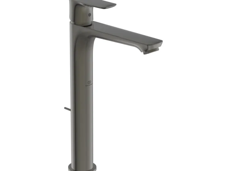 Ideal Standard Waschtischarmatur Connect Air verlängerter Sockel Magnetic Grey