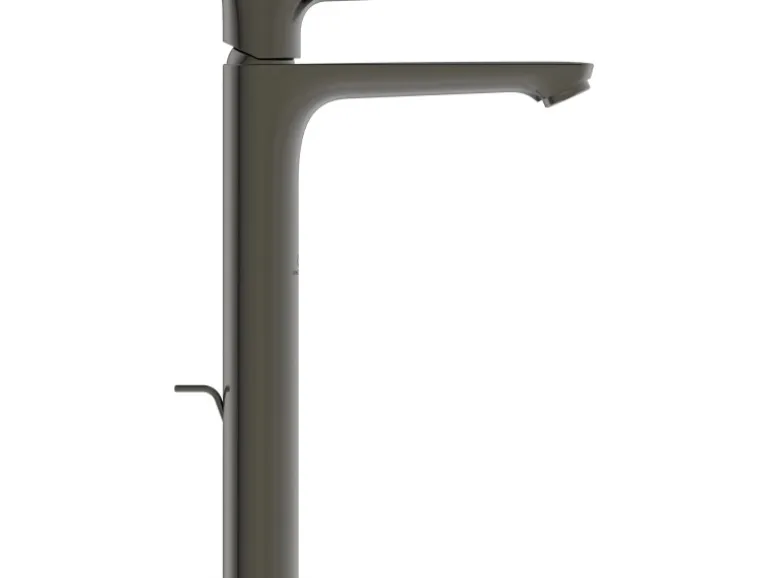 Ideal Standard Waschtischarmatur Connect Air verlängerter Sockel Magnetic Grey