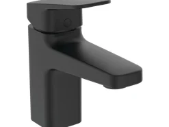 Ideal Standard Waschtischarmatur Ceraplan H75 ohne Ablaufgarnitur Schwarz Matt