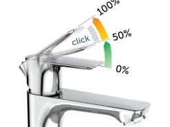 Ideal Standard Waschtischarmatur Connect Air Slim Chrom