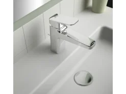 Ideal Standard Waschtischarmatur Ceraplan Chrom H90 Idealfix-Befestigung