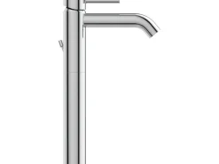 Ideal Standard Waschtischarmatur Ceraline Längerer Sockel + Ablaufgarnitur Chrom