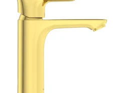 Ideal Standard Waschtischarmatur Connect Air Grande o. Ablaufg. Brushed Gold