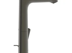 Ideal Standard Waschtischarmatur Connect Air mit hohem Auslauf Magnetic Grey