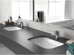 Ideal Standard Waschtischarmatur Ceraflex mit Kunststoff-Ablaufgarnitur Chrom