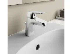 Ideal Standard Waschtischarmatur Ceraflex mit Kunststoff-Ablaufgarnitur Chrom