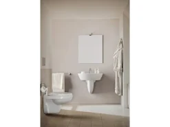 Ideal Standard Waschtisch Eurovit 60 cm 1 Hahnloch mit Überlauf Weiß