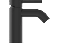 Ideal Standard Waschtischarmatur Ceraline ohne Ablaufgarnitur Silk Black