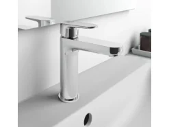 Ideal Standard Waschtischarmatur Cerafine O H120 ohne Ablaufgarnitur Chrom