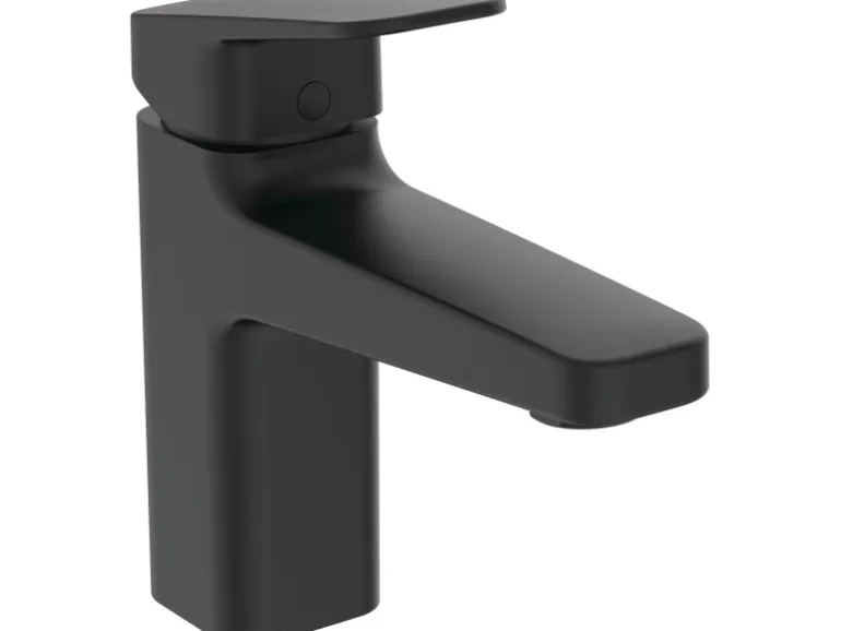 Ideal Standard Waschtischarmatur Ceraplan H90 BlueStart m. Ablaufg. Schwarz Matt