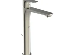 Ideal Standard Waschtischarmatur Connect Air verlängerter Sockel Silver Storm