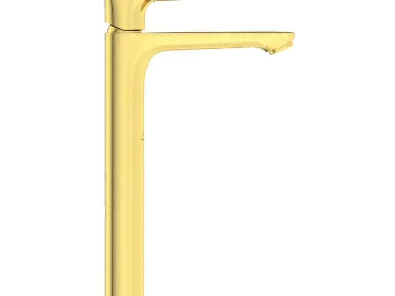 Ideal Standard WT-Armatur CAir BlueStart ver.Sockel o. Ablaufg. Brushed Gold