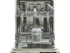 Impuls Küchen Küchenzeile IKZ1260R5 260 cm Beton-Optik Natur mit E-Geräten