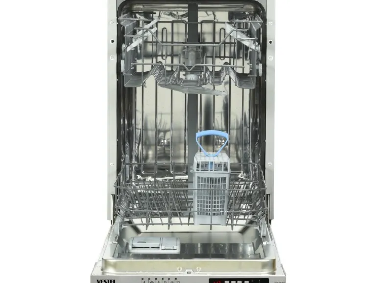 Impuls Küchen Küchenzeile IKZ1215R3 215 cm Rot Hochglanz mit E-Geräten