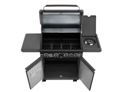 Juskys BBQ Gasgrill Savannah mit 4 Brennern & 1 Seitenbrenner
