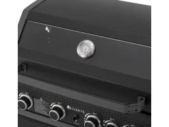 Juskys BBQ Gasgrill Savannah mit 4 Brennern & 1 Seitenbrenner